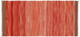 Flat Weave Kilim Antique Navaho Vintage handmade Modern Kilim Red Blue Hand-Woven Runner 100% Wool Area Rug 3x7